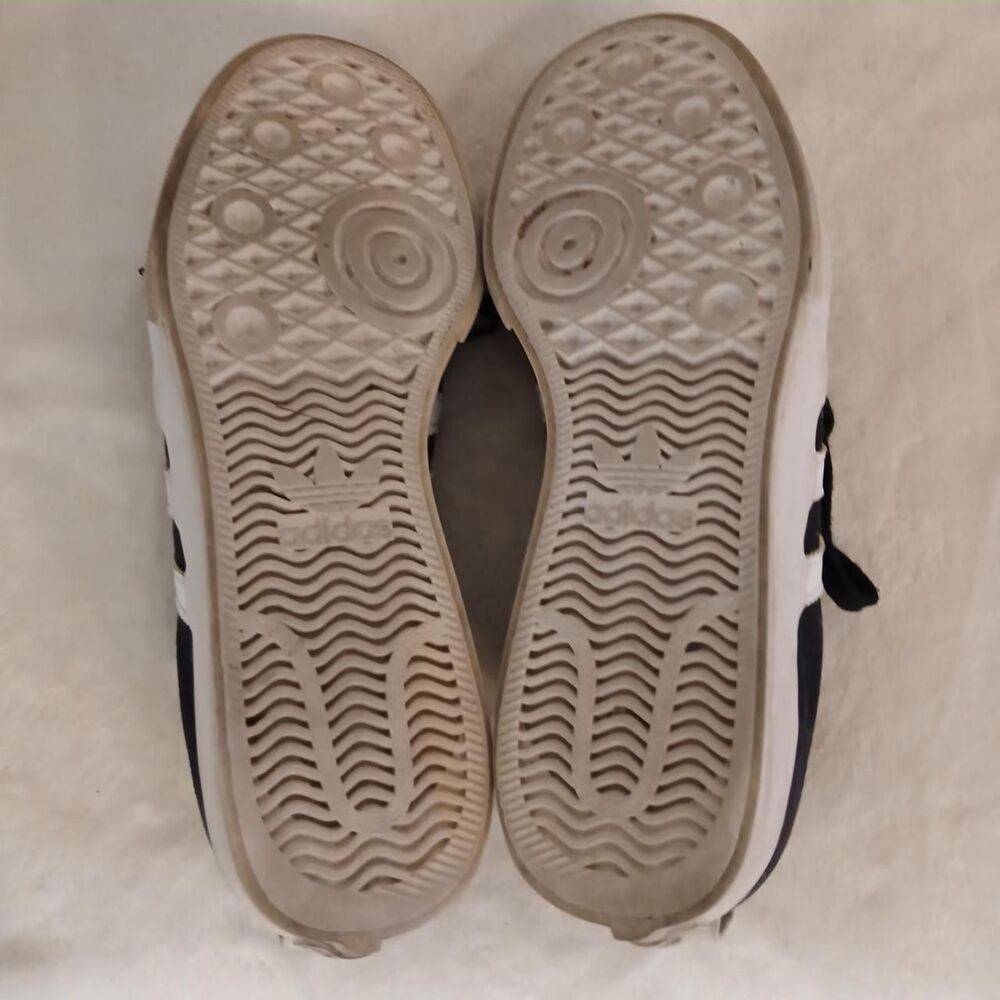 Adidas Nizza Women's Black and White Platform Sneakers Sz 8.5 Grunge Skater - Picture 7 of 7